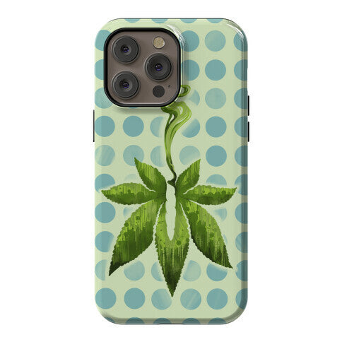 Green Leaf- Cannabis Phone Case